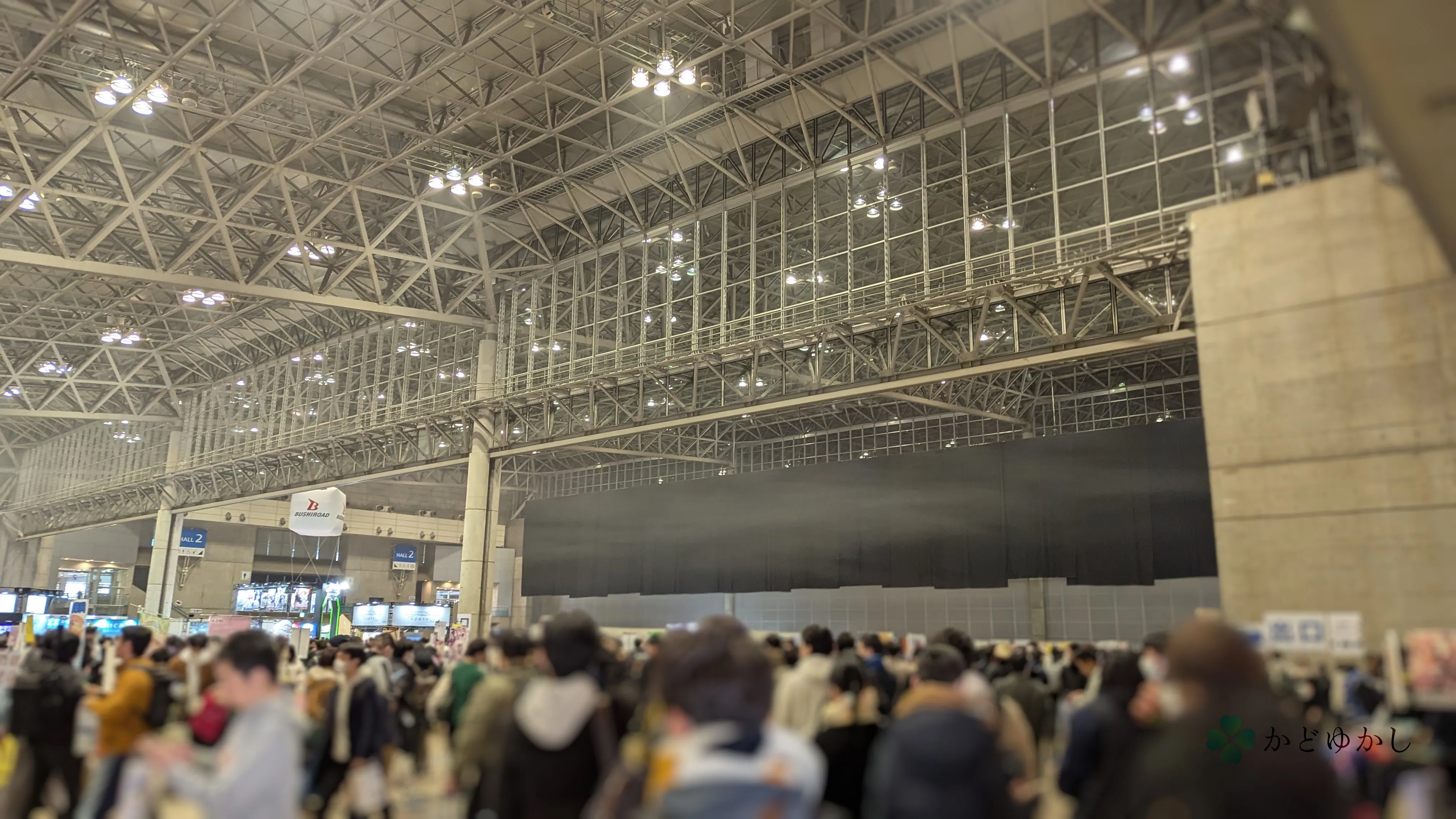 賑わうEXPO会場 賑わうEXPO会場